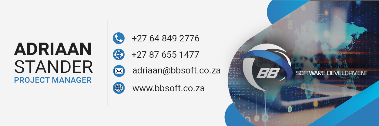 BB Software Development email signature