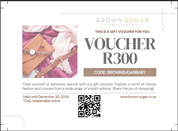 Brown Sugar voucher design
