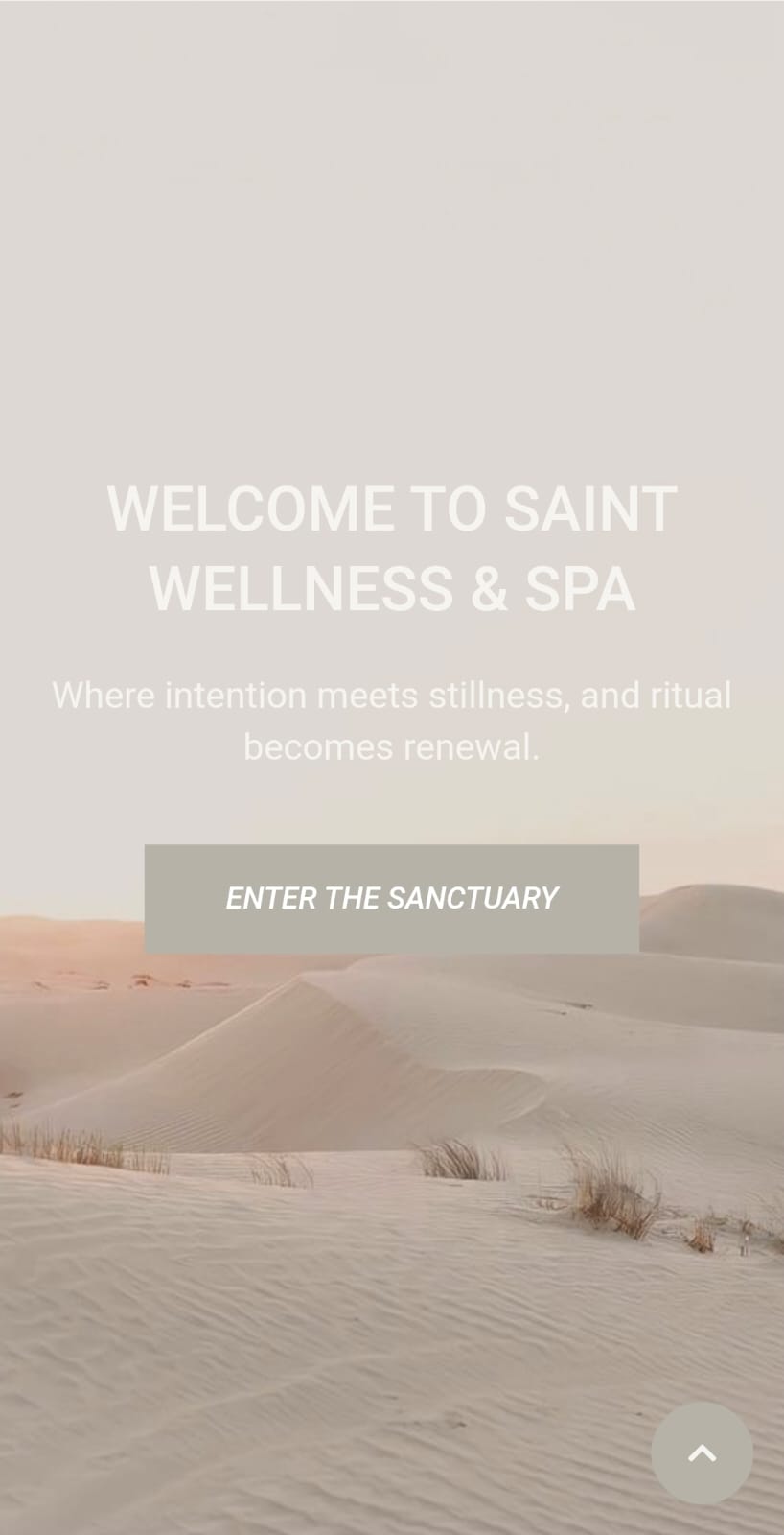 Saint Wellness mobile website entry page