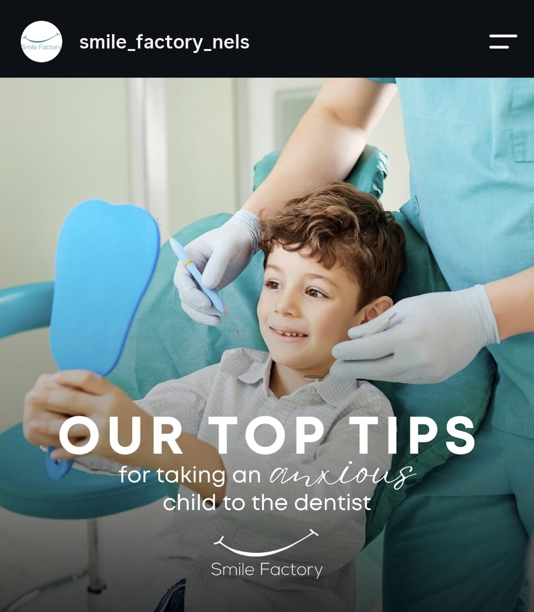 Smile Factory social-media post three